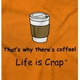 thumbnail image 2 of Coffee Exists Cute Funny Caffeine Men's Graphic T Shirt Tees Brisco Brands X, 2 of 6