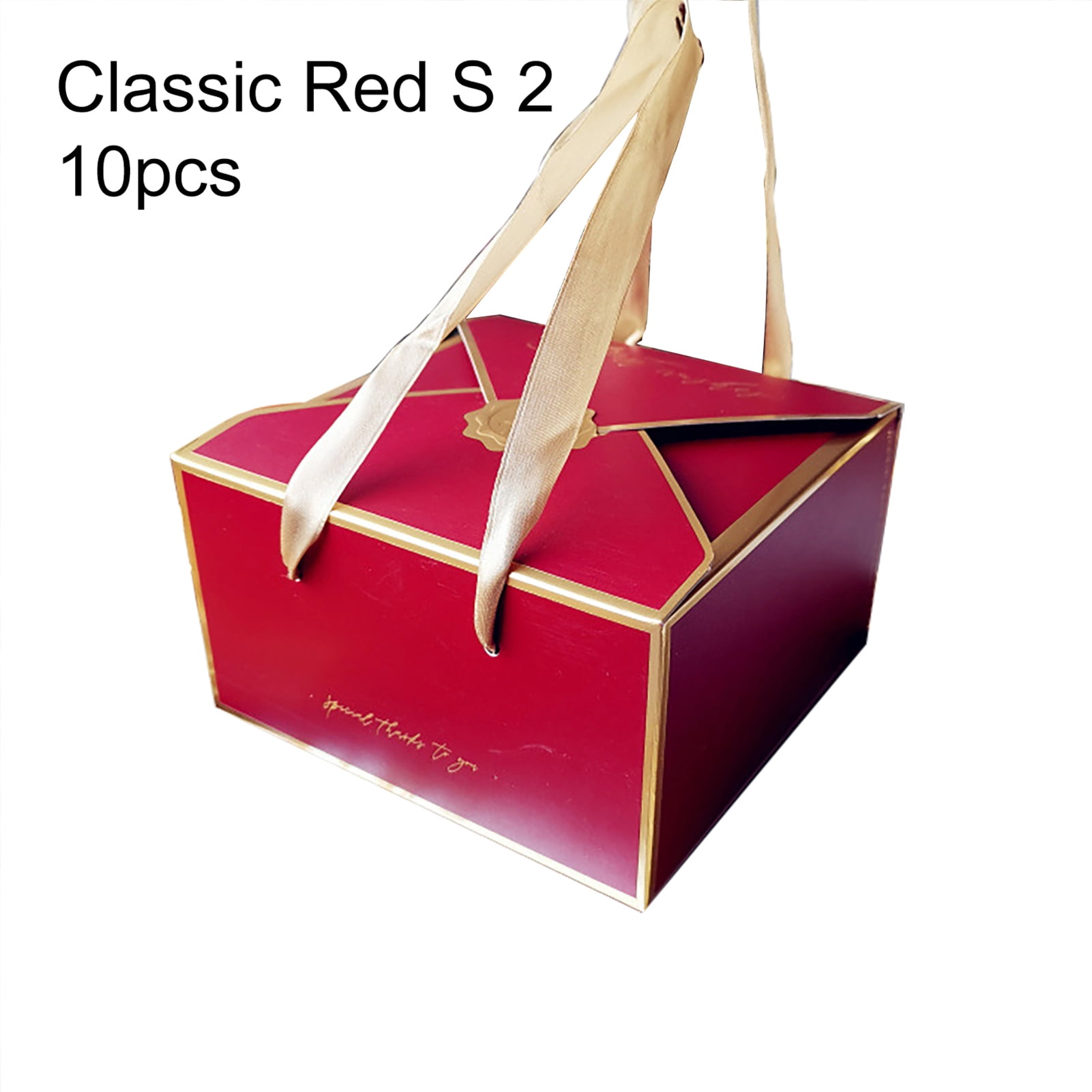 Nature Grown Exquisite Gift Box Bright colored Cardboard Wide