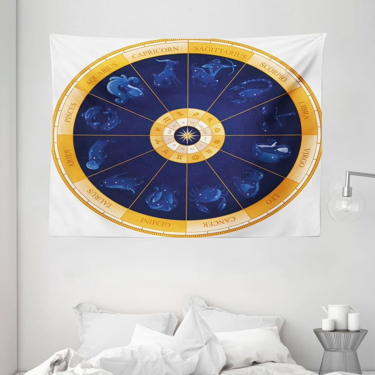 Astrology discount chart tapestry