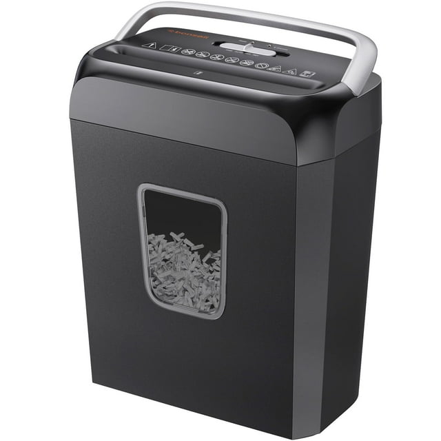 Trituradora de papel Bonsaii C237-B, 14 x 18 x 36 cm, 1,5 kg, 13 litros