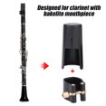 thumbnail image 3 of Ligadura de clarinete de PU Jadeshay con tapa de boquilla de clarinete Negro, 3 of 8