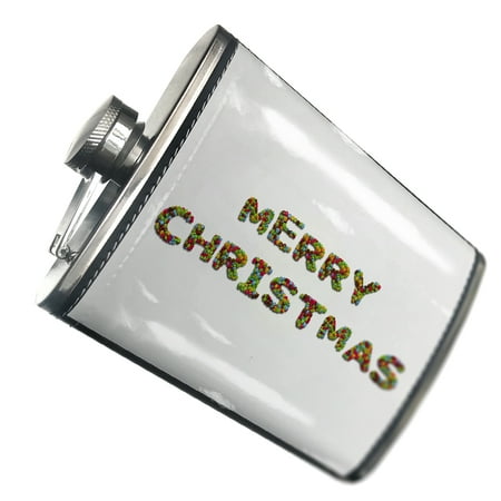 

NEONBLOND Flask Merry Christmas Colorful Confetti Candy