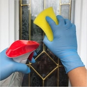 Tronex Nitrile Disposable Gloves for Kids, Ages 6-12, Powder-Free, Blue, 300 Pack