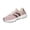 Purple, variant on Women's Comfortable Fashion Thick Sole Sneakers, Casual Breathable Lace-up Tennis Running Shoes Stylish Comfortable Block Color Sneakers
