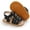 06 Black, variant on Baby Boys Girls Summer Sandals 2 Straps Anti Slip Soft Sole Beach Infant Shoes Toddler First Walker Newborn Crib Shoes(3-18Months)