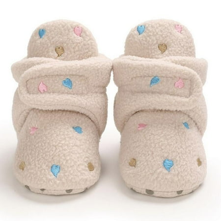 

Herrnalise Newborn Infant Baby Star Print Sneaker Anti-slip Soft Sole Toddler Shoes Baby Shoes for Girls