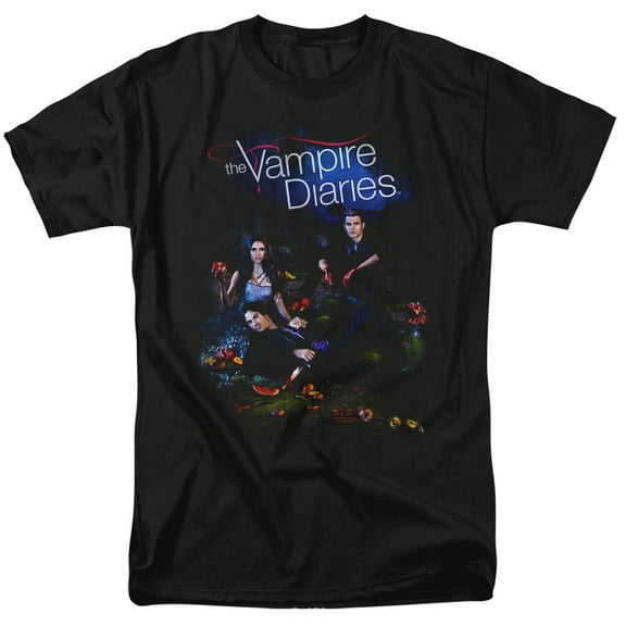 Vampire Diaries Tempted Unisex Adult T Shirt (5X-Large) Black