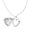 Silver, variant on O Heart Locket Necklace Memory Heart Pendant Necklace Alloy Material Perfect Gift