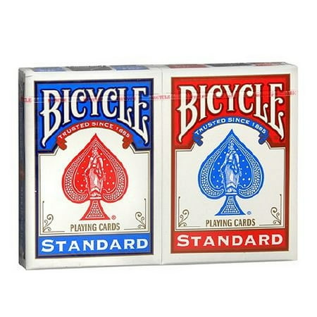 2 Decks Bicycle Rider Back 808 Standard Poker Playing Cards Red and (Best Playing Cards For Poker)