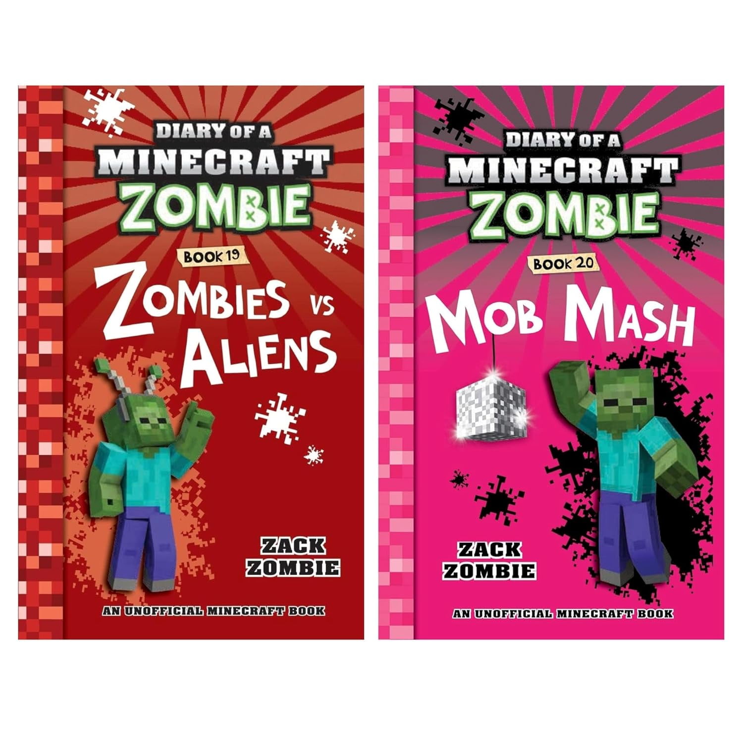 Diary of a Minecraft Zombie: Collection Set – Books 11–20 by Zack