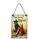 thumbnail image 2 of Cateissary Letrero colgante para puerta de Halloween, cartel colgante de para Festival feliz, guirnalda decorativa, placa colgante, Kits de decoración para fiestas Tipo 2, 2 of 6