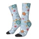 thumbnail image 1 of Balery Sea Turtle Calcetas Largas con Estampado para Hombre y Mujer – Suaves y Transpirables, Talla Única (US 5-11), 1 of 6