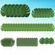thumbnail image 2 of KAKOWELY 90 hojas artificiales tropicales de monstera para fiesta temática hawaiana, hojas de palma realistas, hojas de playa, bosque, decoración del hogar, plantas para fiestas, hojas, 2 of 4