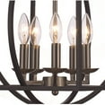 thumbnail image 4 of Trans Globe Lighting 11185 BN-BK Arzio 5 Light 16" Wide Pendant - Black, 4 of 7