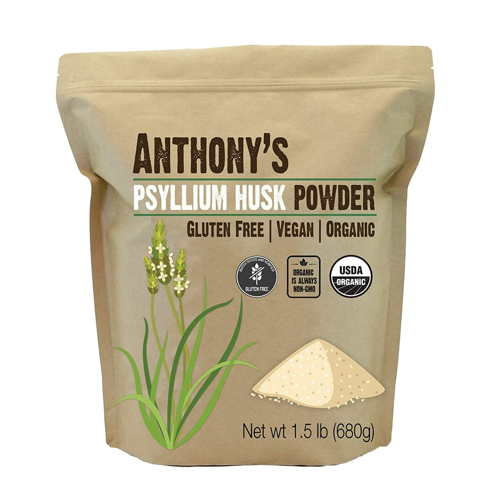 Anthony's Organic Psyllium Husk Powder