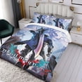thumbnail image 3 of Devil May Cry Conjunto de sábanas temático, trío de piezas, cómodo y amigable con la piel, diseño único, regalo de decoración para el hogar para familiares, amigos y fans,135cm *200cm, 3 of 6