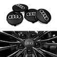 thumbnail image 1 of 4-pack - Audi hubcaps/wheel logo - Automotive 60mm, 1 of 2