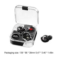 thumbnail image 5 of E89 Auricular Pantalla digital LED Auricular Compatible con Bluetooth 5.3 (Blanco), 5 of 5