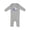 AC-Heather Grey, variant on It's My 1st New Year's Elephant Baby Romper Coveralls