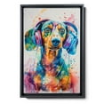 thumbnail image 2 of Hudo Dachshund Dog Canvas Wall Art Music Decor, Dog Pictures Poster Animal Painting Dog Listening Music Poster for Music Room Decor Living Home Decoration, 2 of 5