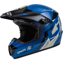 MX-46 COMPOUND HELMET BLUE/BLACK/GREY LG