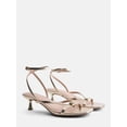 thumbnail image 3 of Scenario Women's Strappy Heels with Metal Ornament, 3 of 7