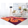 thumbnail image 2 of United Weavers Finesse Shag Area Rug 2100 21550 Chimes Burnt Orange 1' 10" x 3' Rectangle, 2 of 3