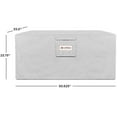 thumbnail image 3 of Afuera Living 51" Fire Pit Protective Polyester Fabric Cover in Light Gray, 3 of 3