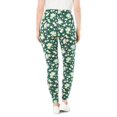 thumbnail image 2 of Woman Within Plus Size Petite Stretch-Cotton Knit Pull-On Printed Leggings, 2 of 3
