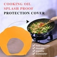 thumbnail image 4 of Splatter Guard, Silicone Pot Kitchen Oil Splashs Guard for 20 to 34cm Frying Pans, 4 of 7