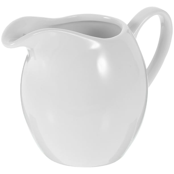 Salsera de cerámica, jarra de cerámica para salsa, taza de cerámica para salsa, jarra para salsa de leche, dispensador de salsa.
