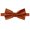 Rust, variant on Men's Silk Blend Solid Color Pre-Tied Adjustable Banded Bow Tie - Rust