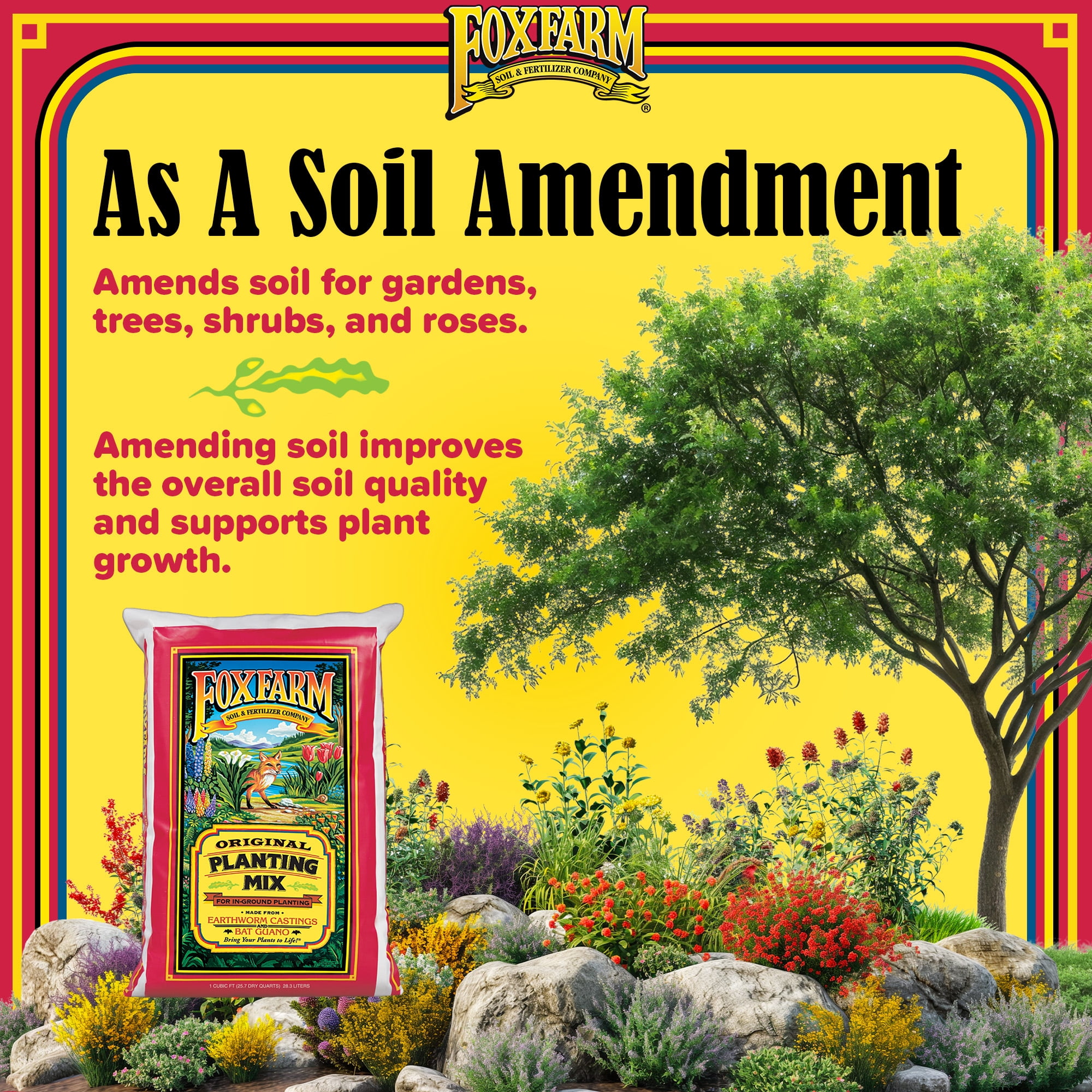 FoxFarm 1 Cu. Ft. Original Planting Soil Mix FF1