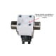 thumbnail image 3 of Válvula Solenoide Eléctrica, Sellado Fuerte DC12V Válvula De Entrada Del Calentador De Agua Carcasa De PC Precisa G1/2 Pulgadas Para Reemplazo, 3 of 7
