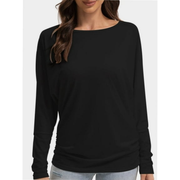 Long Sleeve Tops for Women Dressy Business Casual Shirts Travel Work Clothes Tunic for Leggings