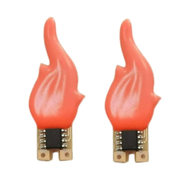 Luces de llama, lámparas de candelabro, decoración, minivelas, lámpara de fuego, lámparas de llama para reunión familiar, Navidad al aire libre , Rojo