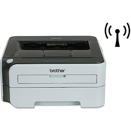 Brother HL-2170W - Printer - monochrome - laser - A4/Legal - 2400 x 600 dpi - up to 23 ppm - capacity: 250 sheets - USB, LAN, (Best Wifi Printer For Mac)