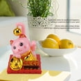 thumbnail image 3 of Lucky Cat Waving Arm, Chinese Cat Solar Fortune Cat Statue Decorations Light Energy Sensor For Decorating Front Desk Window Car Dashboards Business Openings, 3 of 8