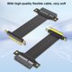 thumbnail image 4 of Cable elevador PCI-E 4X a extensión PCIE 4 0 10cm con conector chapado en oro para tarjeta gráfica, 4 of 9