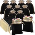 thumbnail image 1 of 30 Pieces Velvet Bags with Drawstrings Jewelry Pouches Drawstring Bags Jewelry Bags Velvet Present Bag Party Favor Storage Bag Makeup Pouch for Jewelr, 1 of 5