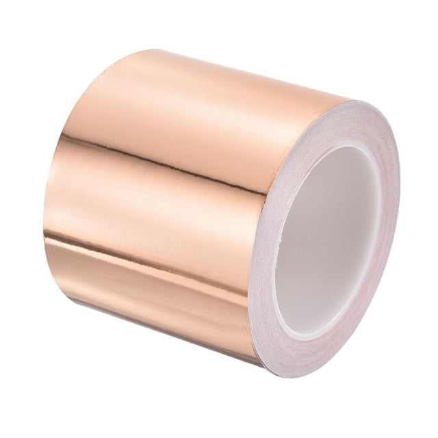 Copper Foil Tape 3.94 Inch x 27 Yards 0.05 Thick Single Sided for Electronic