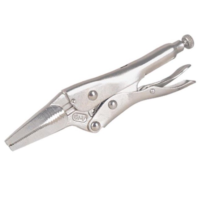 Asia Master Mechanic Long Nose Locking Pliers - 6 in.
