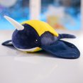 thumbnail image 4 of Juguete Con Hebilla Narwhal, Juguete De Desarrollo De Animales De Peluche, Juguete Educativo De Aprendizaje, Regalos Para Niños Y Niñas seitruly FN006394-00, 4 of 6