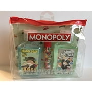 Hasboro Kids 3 pc MONOPOLY Hand Hygiene, Hand Soap, Lip Balm Travel Kit