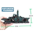 thumbnail image 2 of Creative Resin Material Wreck Sailing Boat Sunk Ship Destroyer Aquarium Ornament Landscaping Fish Tank Decoration, 2 of 4