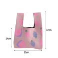thumbnail image 7 of Women's Knit Tote Bag Fashion Lady Knitted Handbag for Vacation Travel Party pink, 7 of 7