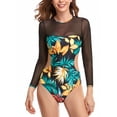 thumbnail image 6 of Matching Family Hawaiian Swimsuit Mother Daughter Matching Swimwear Daddy Son Swim Trunks, 6 of 7