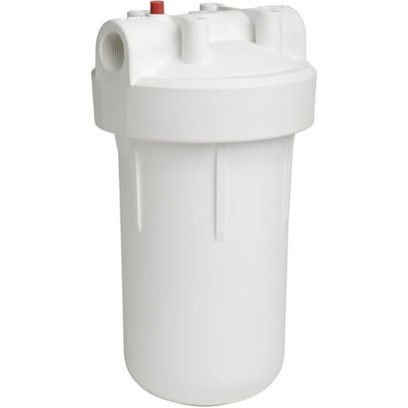 - EcoPure High-Flow Whole Home Water Filtration System with Pressure Release Button