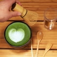 thumbnail image 5 of BambooMN Japanese Matcha Whisk Chasen - Traditional Handcurled 100 Tate Matcha Utensil - Golden Beige - 1 Piece, 5 of 6
