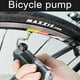 thumbnail image 3 of Abastado Mini bomba de bicicleta portátil, kit de reparación de bomba de neumáticos de bicicleta, bomba de aire rápida de 100 PSI con manómetro, 3 of 8